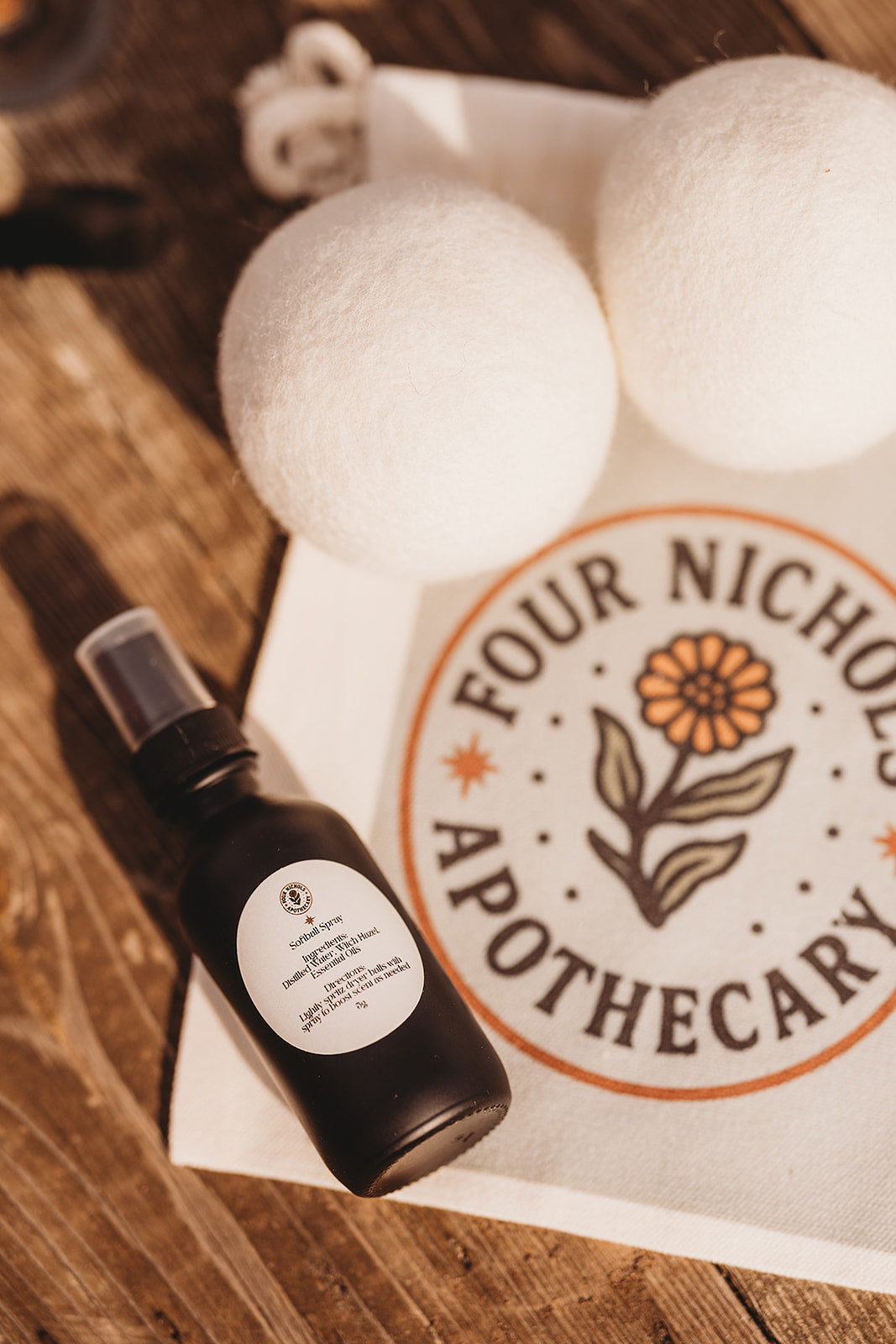 Soft Balls + Safe Sud Spray